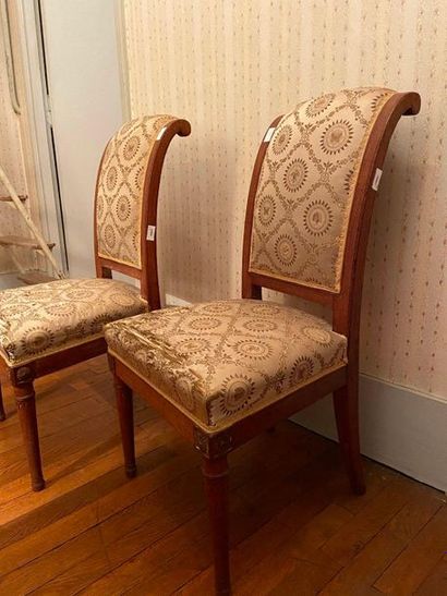 Paire de chaises à dossier renversé

88 x...