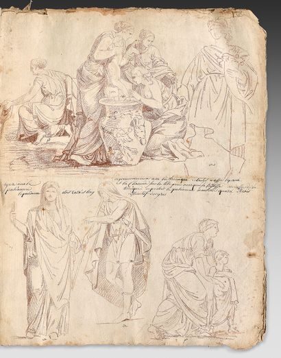 Ecole FRANCAISE vers 1800

Cahier de seize...