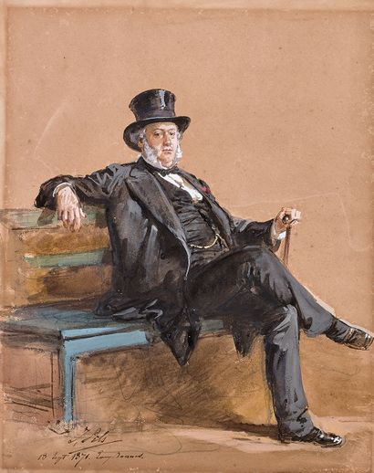 Isidore PILS (Paris 1815 - Douarnenez 1875)



Portrait...
