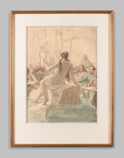 École Française du XIXe siècle

Le modèle...