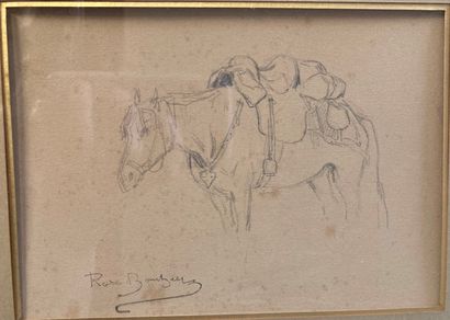 Rosa BONHEUR (Bordeaux 1822 - Thomery 1899)

Étude...