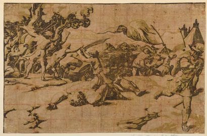 Ugo CARPI DA (1450/80-1532)

David cutting...