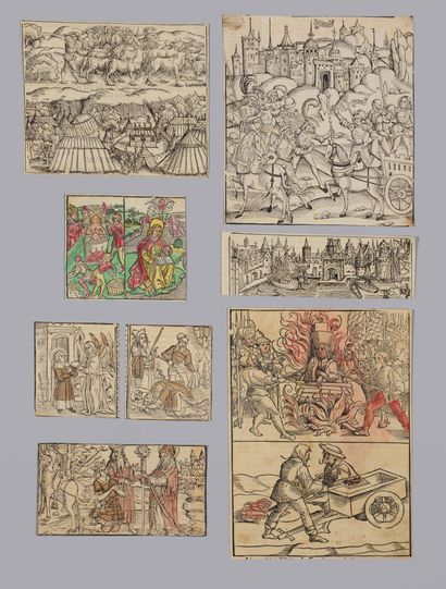 ANONYMOUS

Religious scenes, military camp,...