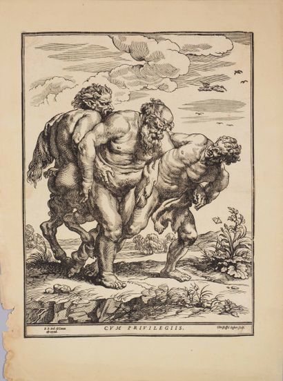Christoffel JEGHER after P.P.RUBENS The drunken...