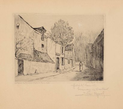 
Paul VAN RYSSEL (1828 - 1909) or Paul GACHET




Daumier's...