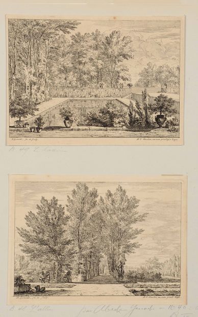 Abraham GENOELS (1640 - 1723)

Landscapes,...
