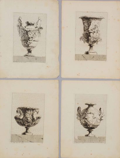Jacques SALY(1717-1776)

Vases. Complete...