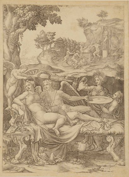 Georgio GHISI (1512/20-1582)

Cupid and Psyche...