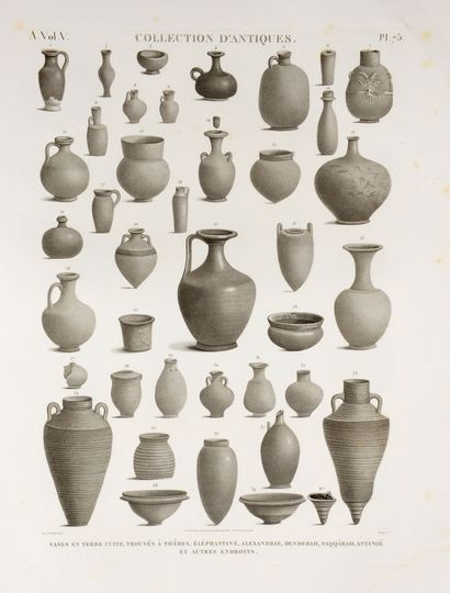 Description de l'Egypte ou Recueil des observations...