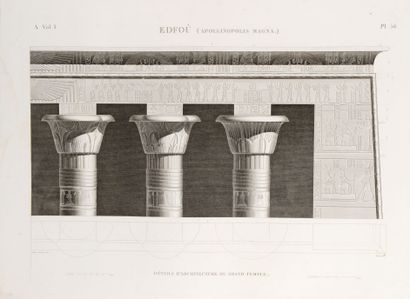Description de l'Egypte ou Recueil des observations...