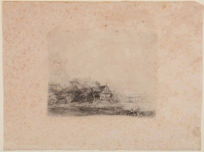 REMBRANDT VAN RIJN (1606-1669)

Landscape...