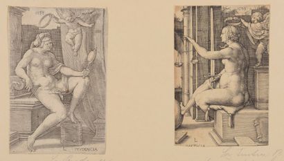 Lucas VAN LEYDEN (1494 - 1533)

Prudence...