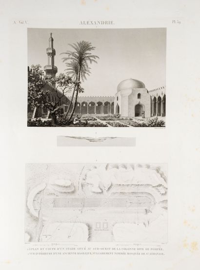 Description de l'Egypte ou Recueil des observations...