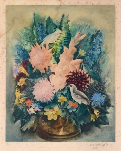 Mariette LYDIS (1894-1970), floral composition...