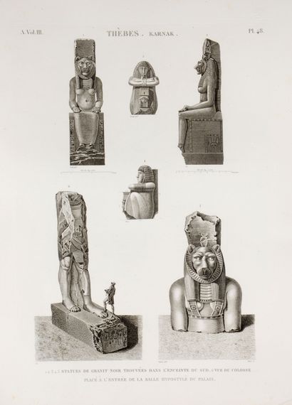 Description de l'Egypte ou Recueil des observations...