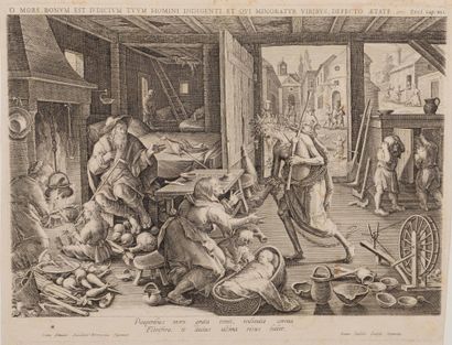 Adrien COLLAERT (1560 - 1618) Flemish school

Donna...