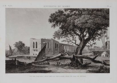 View of Cairo and its surroundings, Pyramids...