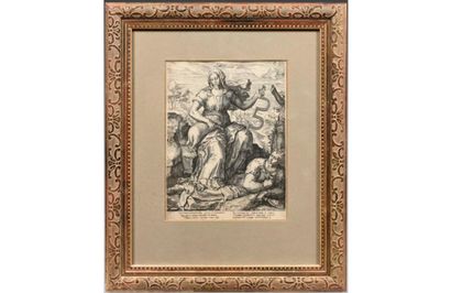 Pieter J. FURNIUS (1545-1626). Humility overcoming...