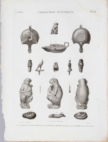 Collection of Antiques, coins and medals,...