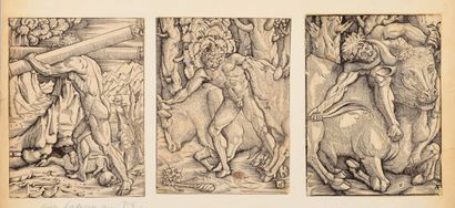 ANONYMOUS

Works of Hercules, 3 plates.

Woods...