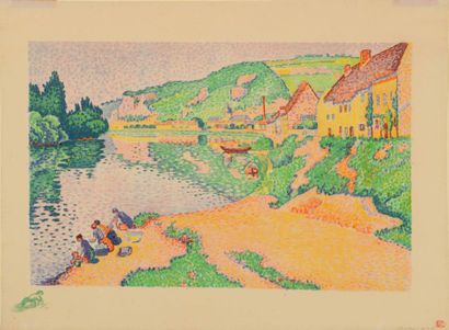Paul SIGNAC (1863 - 1935)

The Andelys. 1895.

Color...