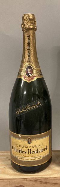 1 magnum CHAMPAGNE MILLESIMES C. Heidsieck...