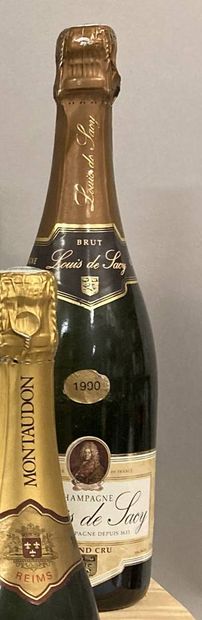 1 bouteille CHAMPAGNE L. de Sacy 1990