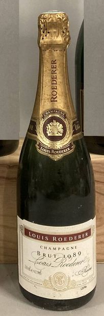 1 bouteille CHAMPAGNE L. Roederer 1989