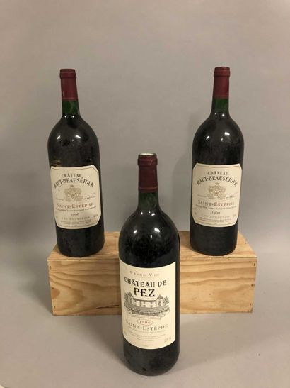 3 magnums BORDEAUX (2 Haut Beauséjour, 1...