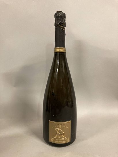 1 magnum CHAMPAGNE Millésime Devaux 2000...