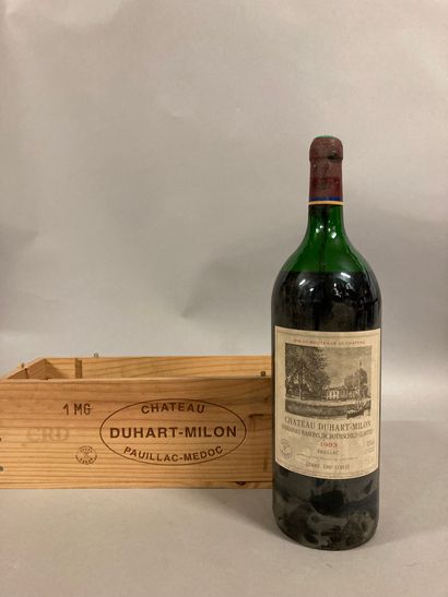 1 magnum Château DUHART-MILON, 4° cru Pauillac...