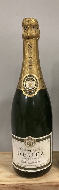 1 bouteille CHAMPAGNE (els)Deutz 1990
