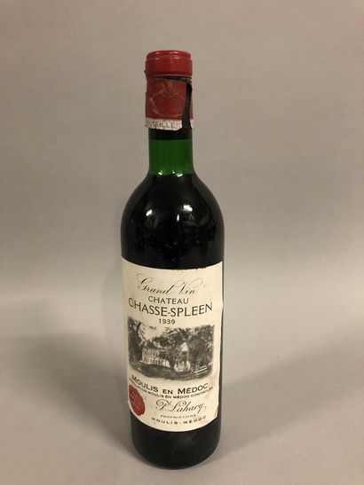 1 bouteille Château CHASSE-SPLEEN, Moulis...
