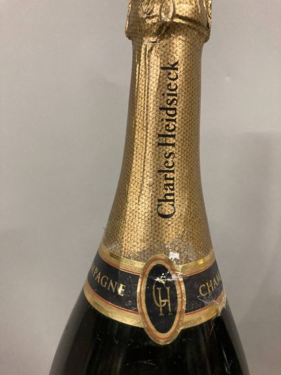 1 magnum CHAMPAGNE MILLESIMES C. Heidsieck...