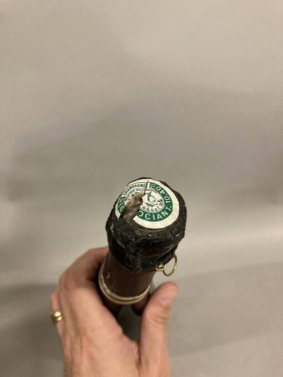 1 magnum CHAMPAGNE Millésime Devaux 2000...