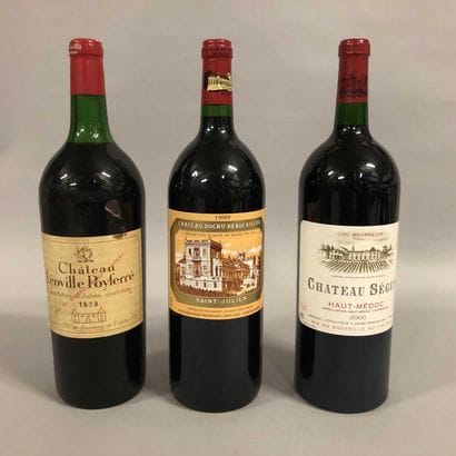 3 magnums BORDEAUX (Ducru-Beaucaillou 1999,...