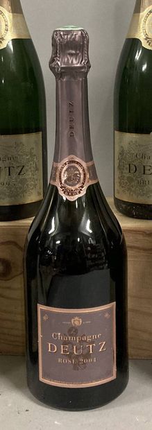 1 bouteille CHAMPAGNE rosé, Deutz 2004