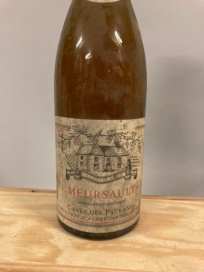 1 bouteille MEURSAULT Cave des Paulands 1964...