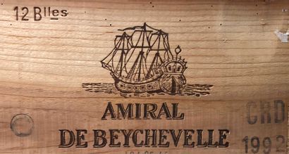 12 bouteilles AMIRAL DE BEYCHEVELLE, Saint-Julien...