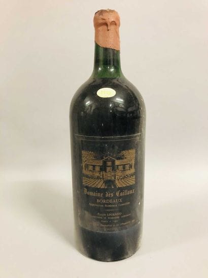 1 jéroboam DOMAINE DES CAILLOUX, Bordeaux...