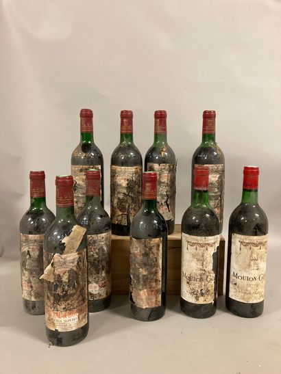 10 bouteilles BORDEAUX