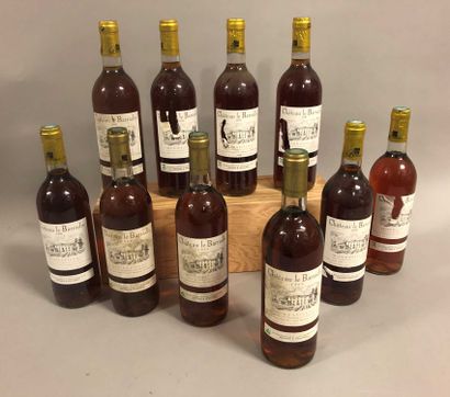 10 bouteilles MONBAZILLAC Château Le Barradis...