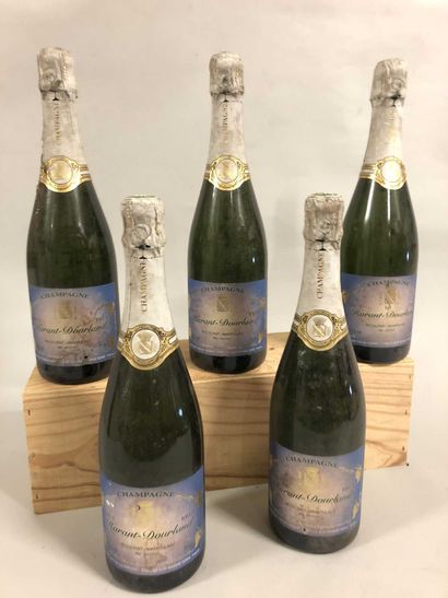 5 bouteilles CHAMPAGNE Harant-Dourland (et,...