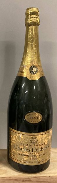 1 magnum CHAMPAGNE MILLESIMES C. Heidsieck...