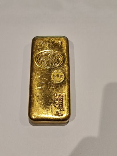 Lingot en or n°738819
Poids brut : 999.9...
