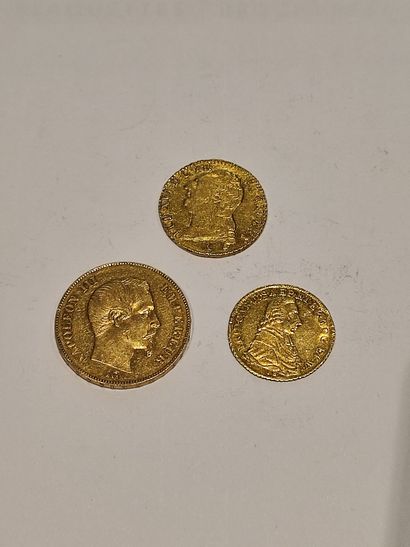 Lot de 3 pièces comprenant :
Pièce de 50...