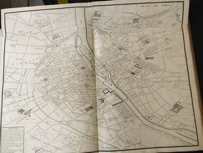 [PARIS - PLAN de TURGOT]. TURGOT (Michel...