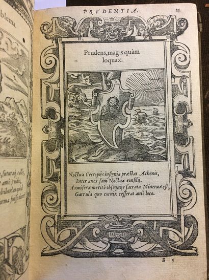 [EMBLÊMES - ALCIAT]. Emblemata D. A. Alciati...