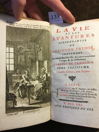 [De FOE (Daniel)].
La Vie et les avantures...