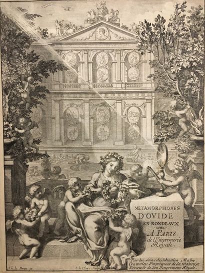 [OVIDE & BENSERADE (Isaac de)].
Metamorphoses...